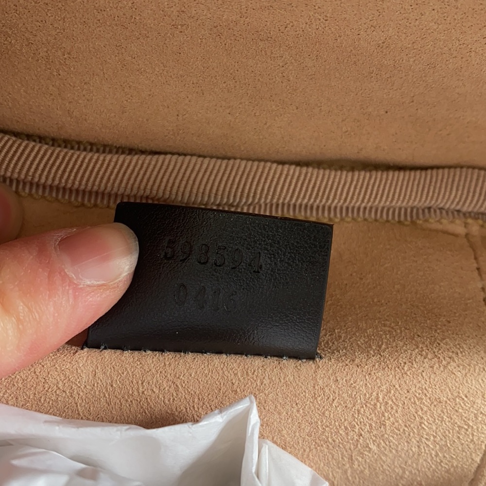 SOLD Gucci Mini Marmont Backpack - Picture 6 of 8